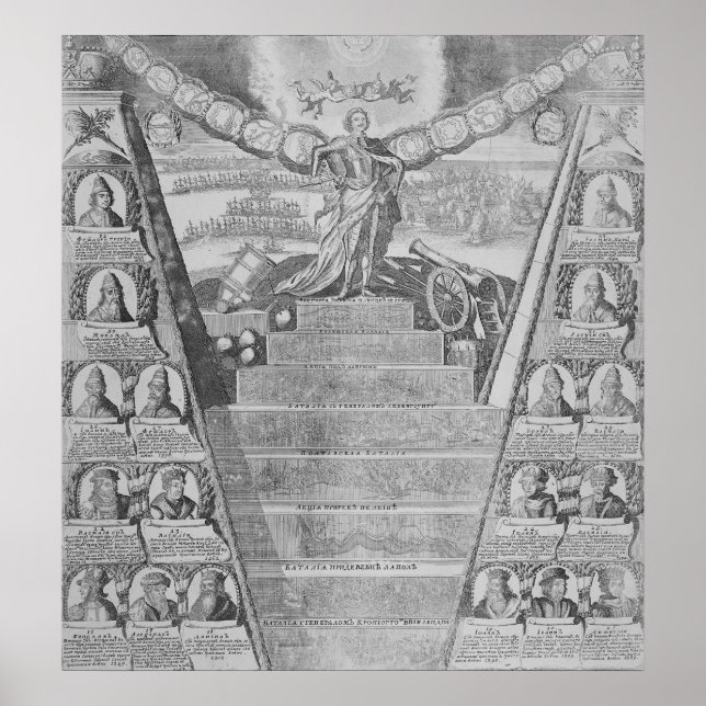 Póster Apotheosis of Peter the Great (Frente)