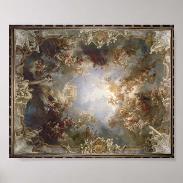 Póster Apothèse d'Hercuele Château de Versailles (Frente)