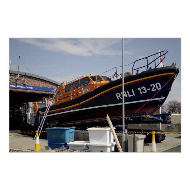 Póster Apoya a la RNLI (Anverso)