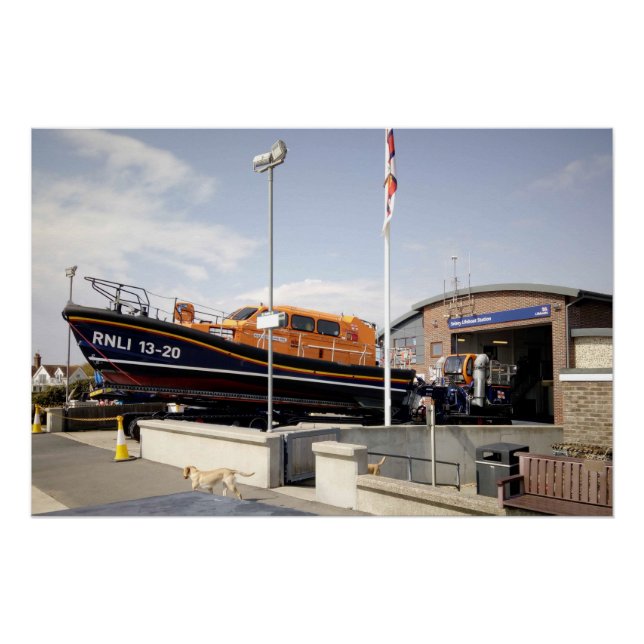 Póster Apoya a la RNLI (Anverso)