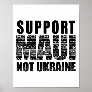 Póster Apoya a Maui No a Ucrania 1