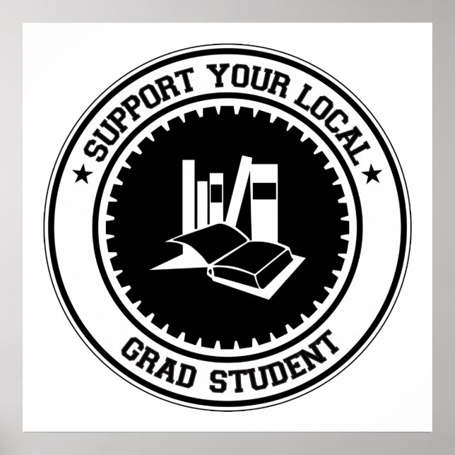 Póster Apoya a su alumno de grado local (Frente)