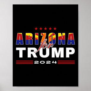 Póster Apoya a Trump en la maga de las elecciones preside