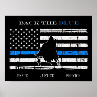 Póster Apoya al Azul