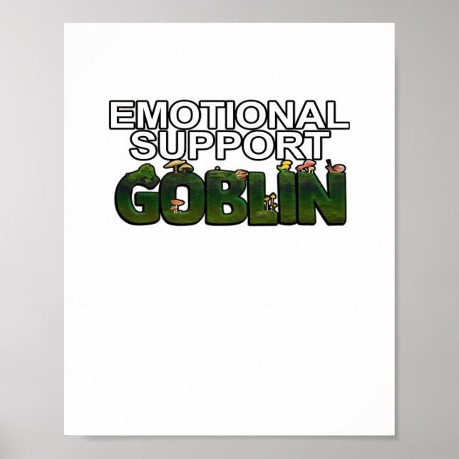 Póster Apoya Goblin Clásico (Frente)