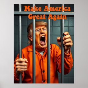 Póster Apoya la sátira divertida de Kamala Walz Justice T