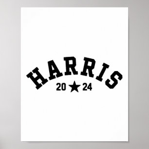 Póster Apoya La Votación De Kamala-harris 2024 Presidente