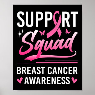 Póster Apoyar el premio de cáncer de mama familiar en con