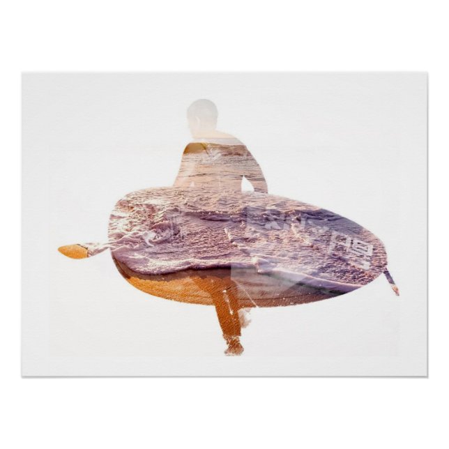 Póster Apoyar el remo (Anverso)