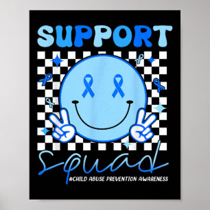 Póster Apoyar la iniciativa Squad para la prevención del 