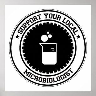 Póster Apoye a su microbiólogo local