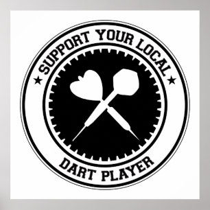 Póster Apoye a su reproductor de Dart local