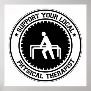 Póster Apoye su Terapia Física Local
