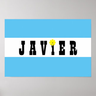 Póster Apoyo a Javier Milei Presidente de Argentina Sí!