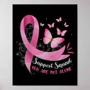Póster Apoyo a la Cinta Rosa para la Concienciación sobre
