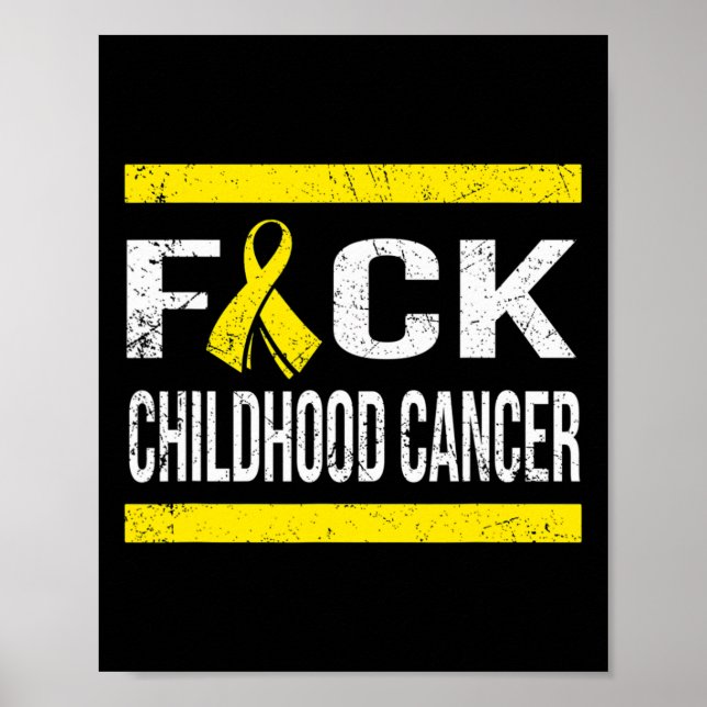 PÓSTER APOYO A LA CONCIENCIA SOBRE EL CÁNCER INFANTIL EN  (Frente)