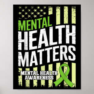 Póster Apoyo a la sensibilización sobre la salud mental C