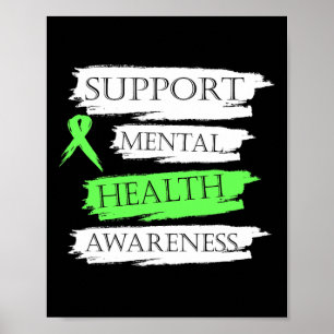 Póster Apoyo a la sensibilización sobre la salud mental C