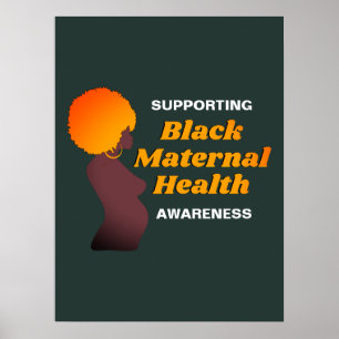 Póster Apoyo a la toma de conciencia sobre la salud mater