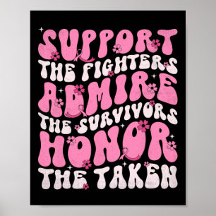 Póster Apoyo A Los Combatientes Admire A Los Sobrevivient