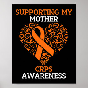 Póster Apoyo a mi madre RSD CRPS Conciencia Mes de Oran