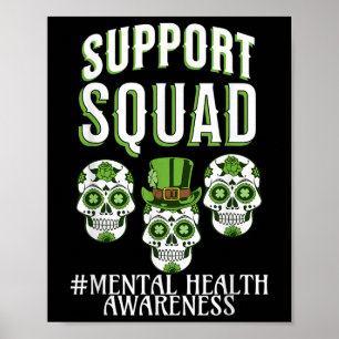 Póster Apoyo a Squad Mental Health Awareness St Patrons