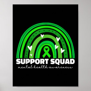 Póster Apoyo a Squad Mes de Concienciación sobre Salud Me