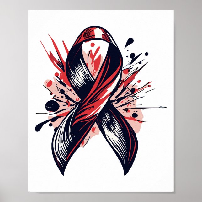 Póster Apoyo al cáncer (Frente)