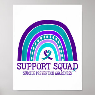 Póster Apoyo Escuadrón Apoyo Prevención del Suicidio Arco