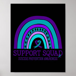 Póster Apoyo Escuadrón Apoyo Prevención del Suicidio Arco