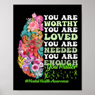Póster Apoyo Motivacional Guerrero Conciencia de Salud Me