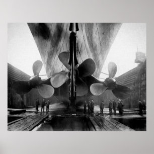 PÓSTER APOYOS TITÁNICOS PAINTERLY