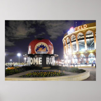 Póster Apple de béisbol de Nueva York