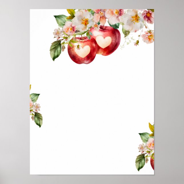 Póster Apple de nuestro ojo (Frente)