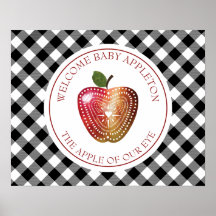 Apple De Nuestro Ojo Orchard Plantó Baby Shower