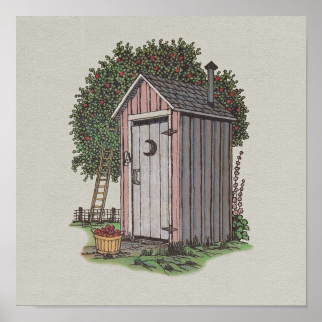 Póster Apple Orchard Outhouse (Frente)