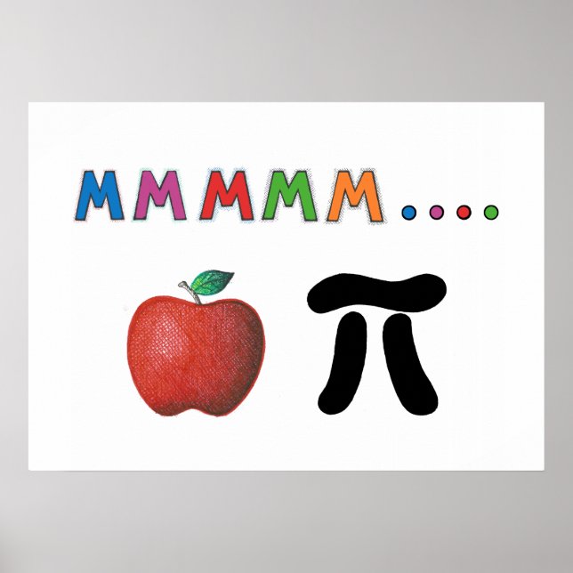 Póster Apple Pi (Frente)