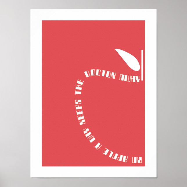 Póster apple poster (Frente)