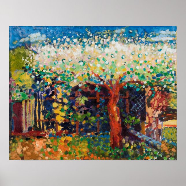 Póster Apple Tree Blossom (Frente)