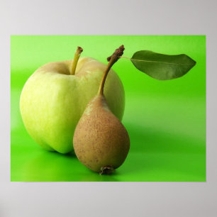 Póster Apple y Pear