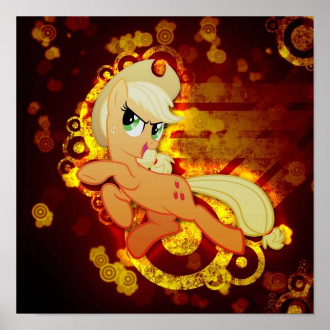 Póster Applejack (Frente)