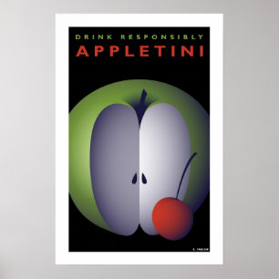 Póster Appletini (pequeño Poster)