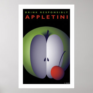 Póster Appletini (pequeño Poster)