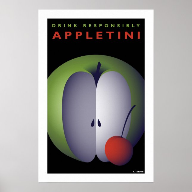Póster Appletini (pequeño Poster) (Frente)