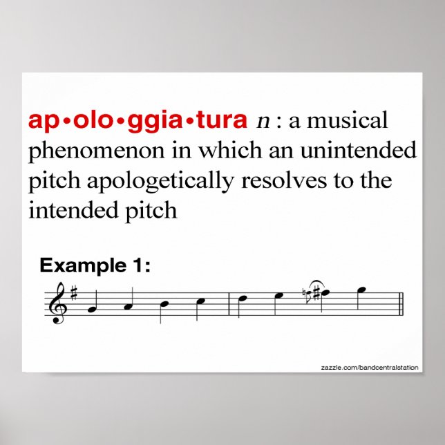 Póster Appologgiatura (Frente)