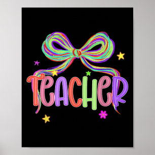 Póster Apreciación Del Profesor De Vuelta A La Escuela Co