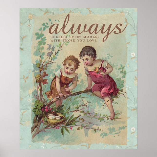 Póster Apreciar cada momento (Frente)