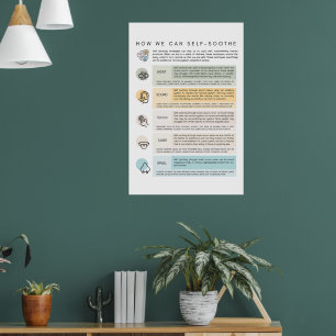 Póster Aprender a la autosuficiencia para la regulación e