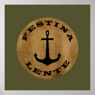 Póster Apresúrate lentamente