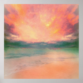 Póster Apricot Daydream, por Don DePaola